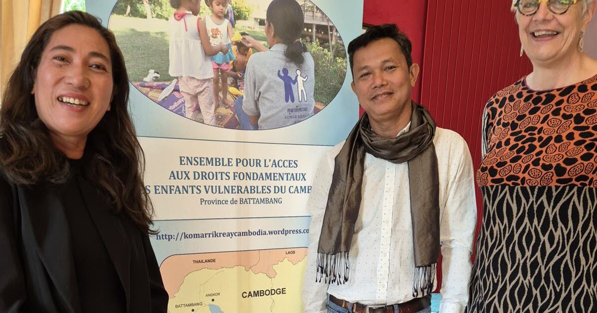 , Vandœuvre-lès-Nancy Le combat de Savuth Vong pour aider les enfants du Cambodge