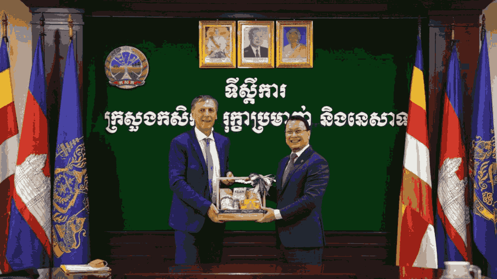 , La France et le Cambodge renforcent leur coopération agricole